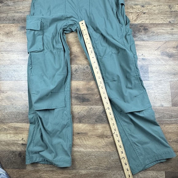Duluth Trading Co Women's Heirloom Gardening Overalls Green Small X 31 EUC - Picture 6 of 9